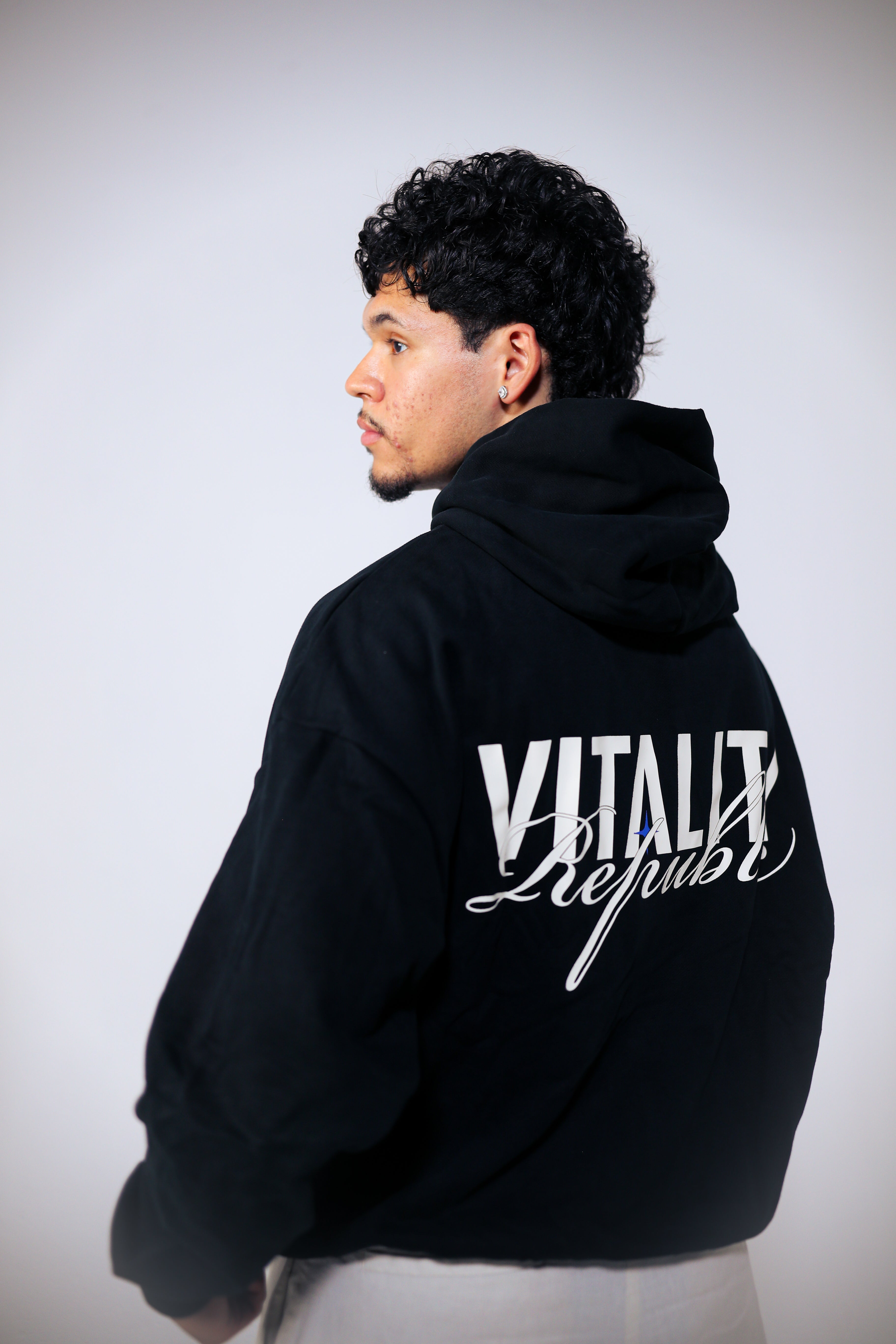Vital Hoodie - Solid Black