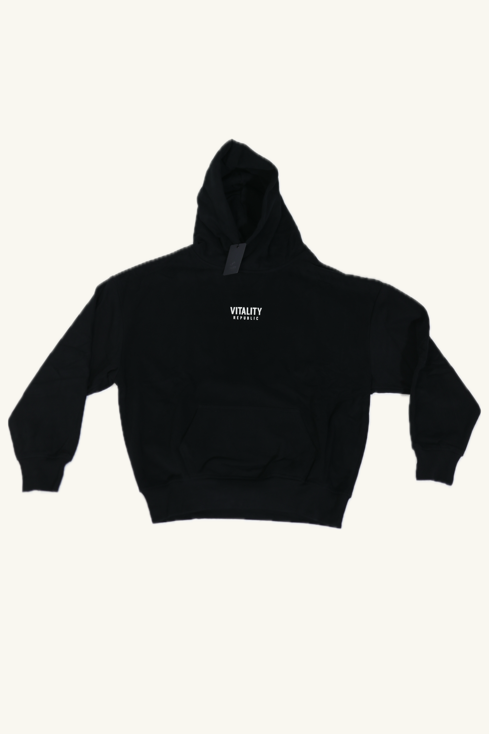 Vital Hoodie - Solid Black